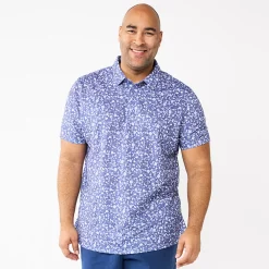 Men's Big & Tall Apt. 9® Printed Party Polo 20 Men's Big & Tall Apt. 9® Printed Party Polo -Cheap Mens Casual Outdoor Clothing Store 5216178 Expressive Floral Blue