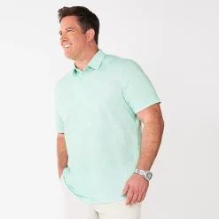 Men's Big & Tall Apt. 9® Printed Party Polo 21 Men's Big & Tall Apt. 9® Printed Party Polo -Cheap Mens Casual Outdoor Clothing Store 5216178 Outline Garden Mint
