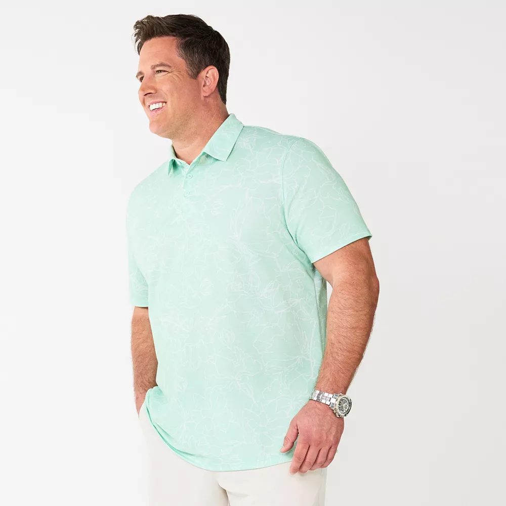 Men's Big & Tall Apt. 9® Printed Party Polo 11 Men's Big & Tall Apt. 9® Printed Party Polo - Image 9