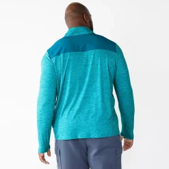 Big & Tall Tek Gear® Mixed Media Pullover -Cheap Mens Casual Outdoor Clothing Store 5236923 ALT