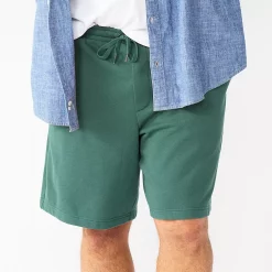 Big & Tall Apt. 9® 9" Inseam Premier Flex Shorts -Cheap Mens Casual Outdoor Clothing Store 5237548 Green