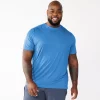 Big & Tall Tek Gear® Core Tee -Cheap Mens Casual Outdoor Clothing Store 5237684 Splashing Blue Bay