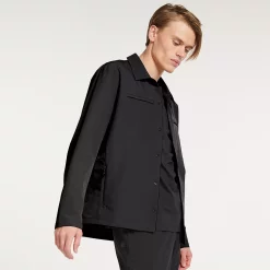 Men's FLX Softshell Shirt Jacket -Cheap Mens Casual Outdoor Clothing Store 5242640 Mineral Black