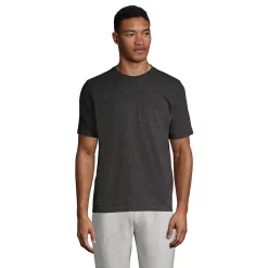 Big & Tall Lands' End Super-T Pocket Tee 15 Big & Tall Lands' End Super-T Pocket Tee -Cheap Mens Casual Outdoor Clothing Store 5247873 Dk Charcoal Heather