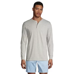 Big & Tall Lands' End Super-T Classic-Fit Henley 13 Big & Tall Lands' End Super-T Classic-Fit Henley -Cheap Mens Casual Outdoor Clothing Store 5247875 Gray Heather