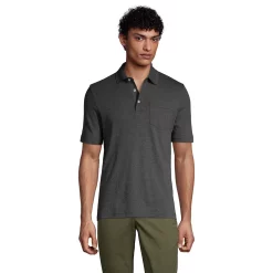 Big & Tall Lands' End Super Soft Classic-Fit Supima Pocket Polo 17 Big & Tall Lands' End Super Soft Classic-Fit Supima Pocket Polo -Cheap Mens Casual Outdoor Clothing Store 5247876 Dk Charcoal Heather