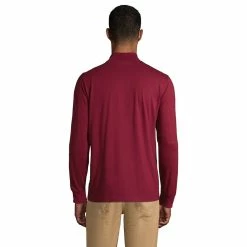 Big & Tall Lands' End Super-T Classic-Fit Mock Turtleneck -Cheap Mens Casual Outdoor Clothing Store 5247879 ALT