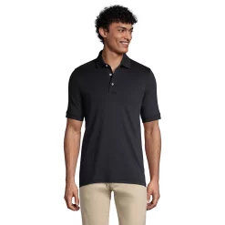 Big & Tall Lands' End Classic-Fit Supima Polo 14 Big & Tall Lands' End Classic-Fit Supima Polo -Cheap Mens Casual Outdoor Clothing Store 5247884 Black