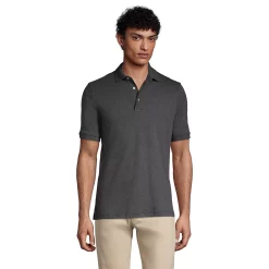 Big & Tall Lands' End Classic-Fit Supima Polo 18 Big & Tall Lands' End Classic-Fit Supima Polo -Cheap Mens Casual Outdoor Clothing Store 5247884 Dk Charcoal Heather