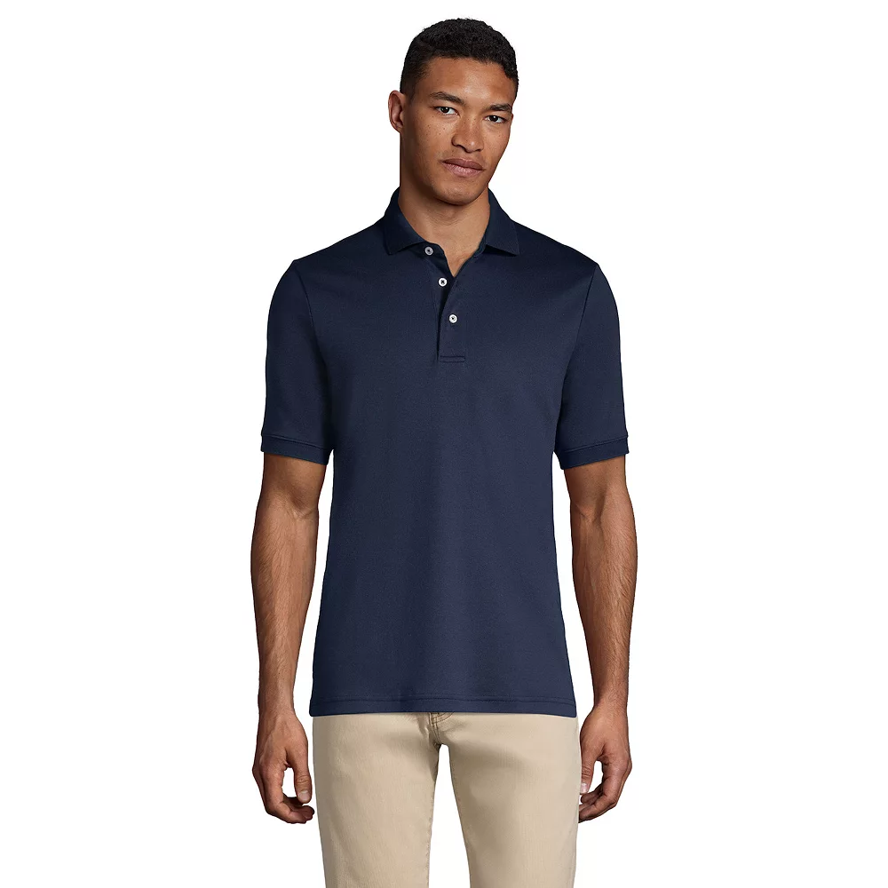 Big & Tall Lands' End Classic-Fit Supima Polo 3 Big & Tall Lands' End Classic-Fit Supima Polo