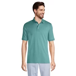 Big & Tall Lands' End Classic-Fit Supima Polo 15 Big & Tall Lands' End Classic-Fit Supima Polo -Cheap Mens Casual Outdoor Clothing Store 5247884 Teal Shadow