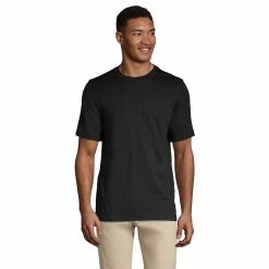 Big & Tall Lands' End Super-T Classic-Fit Tee 15 Big & Tall Lands' End Super-T Classic-Fit Tee -Cheap Mens Casual Outdoor Clothing Store 5247885 Black