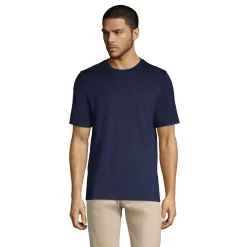 Big & Tall Lands' End Super-T Classic-Fit Tee 20 Big & Tall Lands' End Super-T Classic-Fit Tee -Cheap Mens Casual Outdoor Clothing Store 5247885 Radiant Navy
