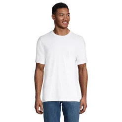 Big & Tall Lands' End Super-T Classic-Fit Tee 16 Big & Tall Lands' End Super-T Classic-Fit Tee -Cheap Mens Casual Outdoor Clothing Store 5247885 White