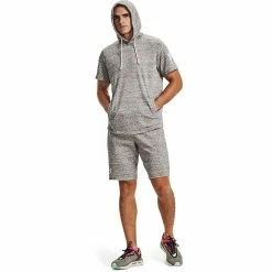 Big & Tall Under Armour UA Rival Terry Shorts -Cheap Mens Casual Outdoor Clothing Store 5247985 ALT2