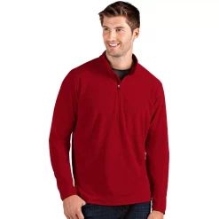 Men's Antigua Glacier Quarter-Zip Pullover