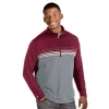 Men's Antigua Pace Regular-Fit Colorblock Quarter-Zip Pullover -Cheap Mens Casual Outdoor Clothing Store 5270572