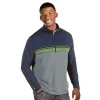 Men's Antigua Pace Regular-Fit Colorblock Quarter-Zip Pullover
