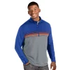 Men's Antigua Pace Regular-Fit Colorblock Quarter-Zip Pullover