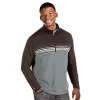 Men's Antigua Pace Regular-Fit Colorblock Quarter-Zip Pullover -Cheap Mens Casual Outdoor Clothing Store 5270586