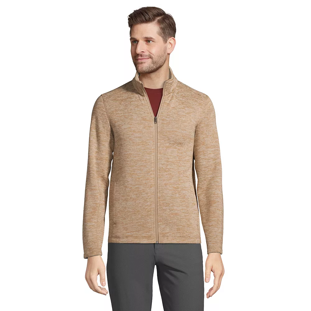 Big & Tall Lands' End Sweater Fleece Jacket 4 Big & Tall Lands' End Sweater Fleece Jacket - Image 2