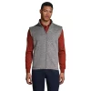 Big & Tall Lands' End Sweater Fleece Vest -Cheap Mens Casual Outdoor Clothing Store 5340879 Grey