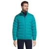 Big & Tall Lands' End 600 Down Puffer Winter Jacket -Cheap Mens Casual Outdoor Clothing Store 5340927 Spade Blue