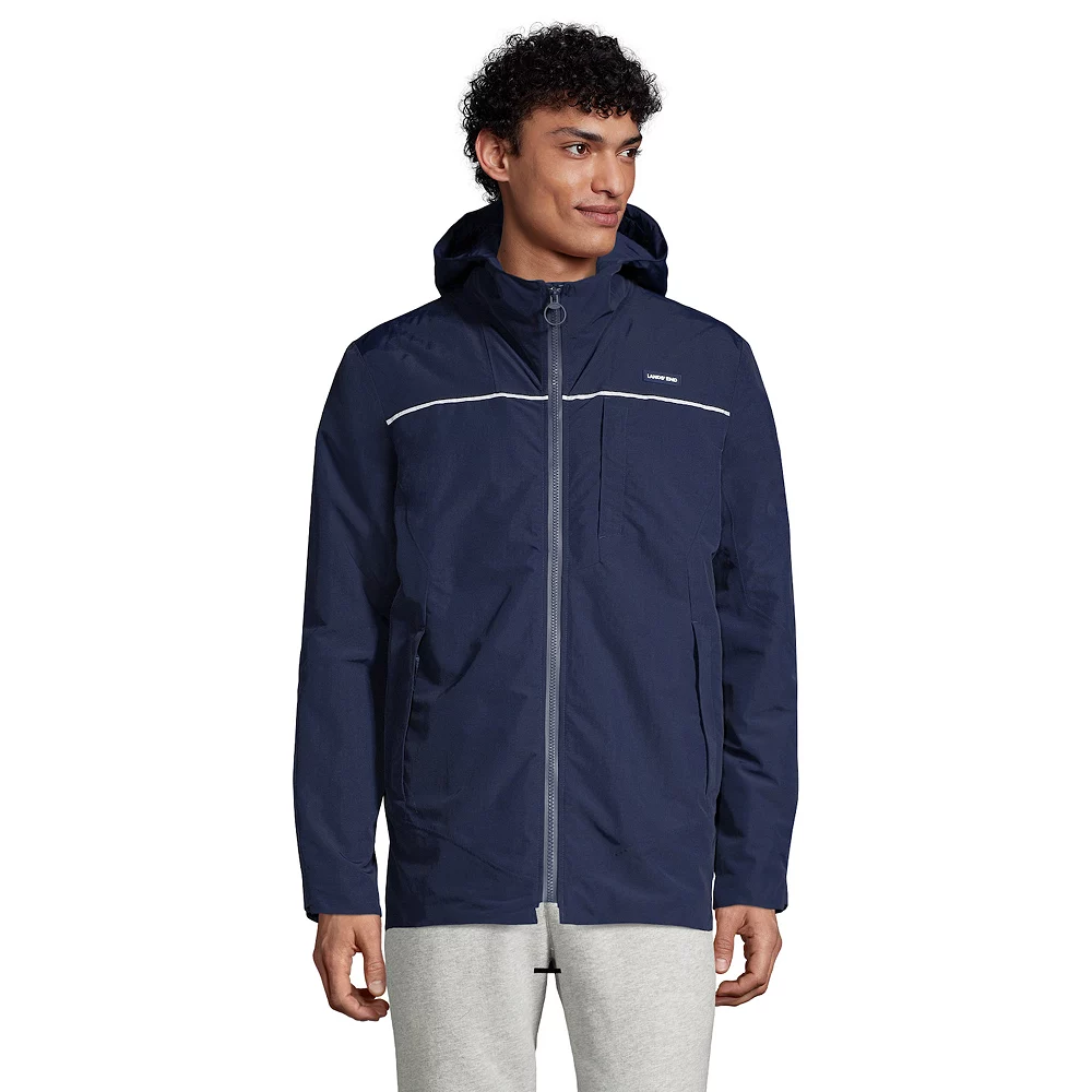 Big & Tall Lands' End Squall Hooded Jacket 4 Big & Tall Lands' End Squall Hooded Jacket - Image 2