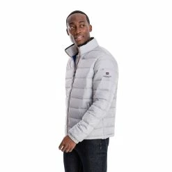 Men's London Fog REPREVE Quilted Puffer Coat 7 Men's London Fog REPREVE Quilted Puffer Coat -Cheap Mens Casual Outdoor Clothing Store 5344275 Grey
