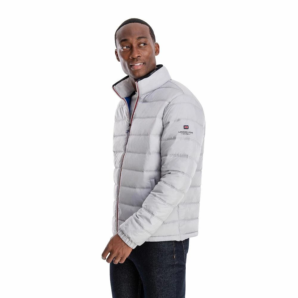 Men's London Fog REPREVE Quilted Puffer Coat 4 Men's London Fog REPREVE Quilted Puffer Coat - Image 2