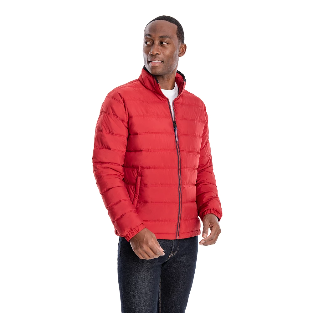 Men's London Fog REPREVE Quilted Puffer Coat 3 Men's London Fog REPREVE Quilted Puffer Coat