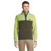 Big & Tall Lands' End Heritage Regular-Fit Colorblock Fleece Snap-Neck Pullover Top 1 Big & Tall Lands' End Heritage Regular-Fit Colorblock Fleece Snap-Neck Pullover Top -Cheap Mens Casual Outdoor Clothing Store 5354164 Moss Lemon Lime