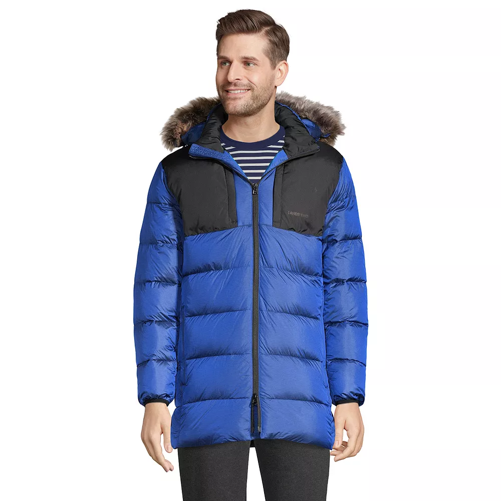 Big & Tall Lands' End Down Wide Channel Parka 4 Big & Tall Lands' End Down Wide Channel Parka - Image 2