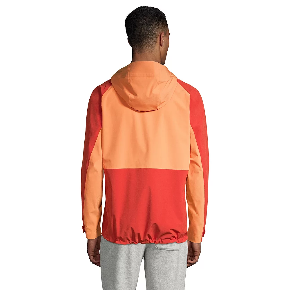 Big & Tall Lands' End Packable Waterproof Rain Jacket 5 Big & Tall Lands' End Packable Waterproof Rain Jacket - Image 3