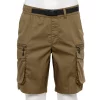 Men's Sonoma Goods For Life® Belted Outdoor Cargo Shorts
