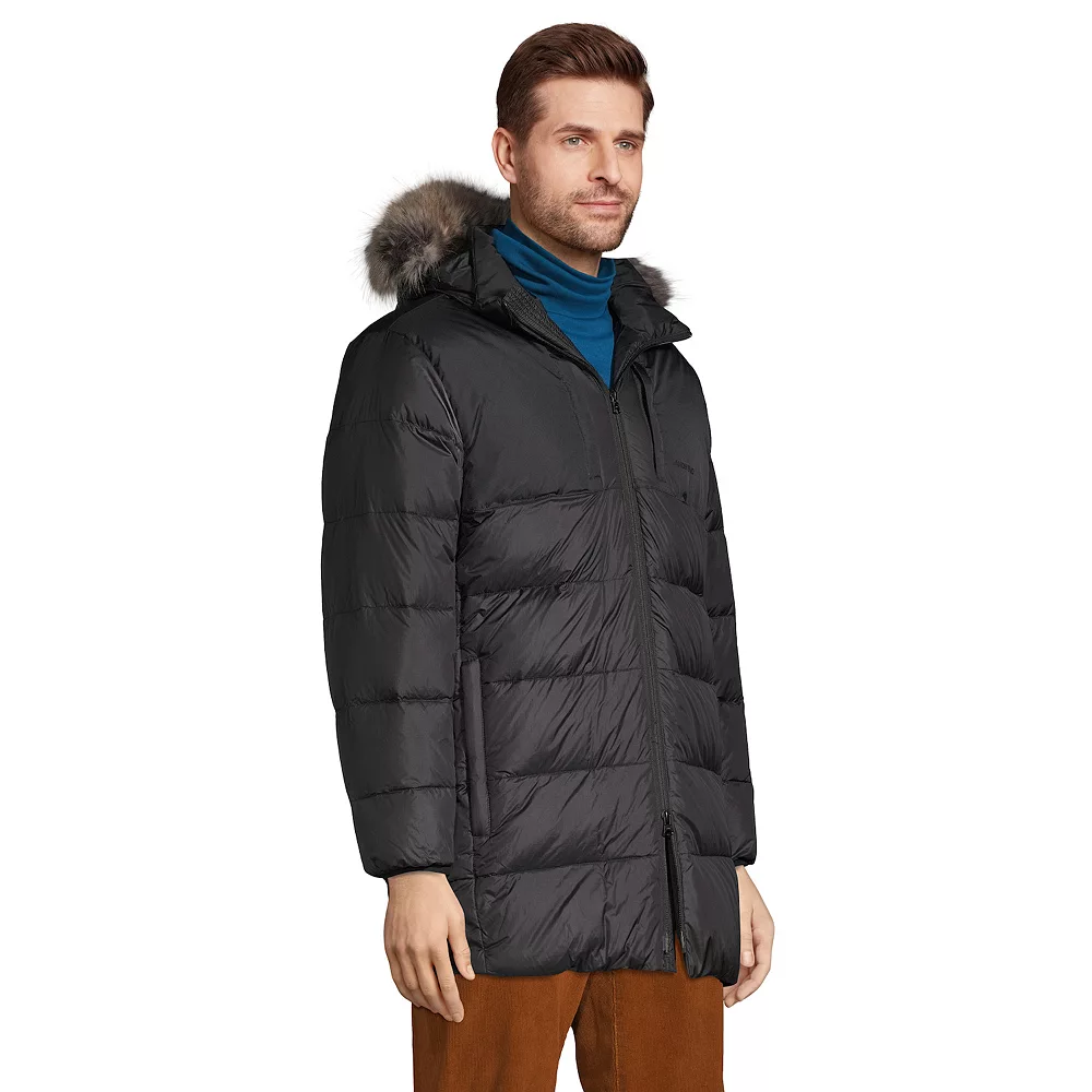 Men's Lands' End Down Wide Channel Hooded Parka 7 Men's Lands' End Down Wide Channel Hooded Parka - Image 5