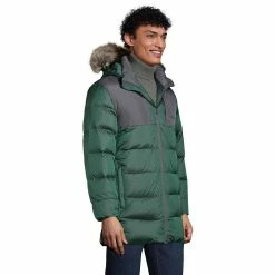 Men's Lands' End Down Wide Channel Hooded Parka 13 Men's Lands' End Down Wide Channel Hooded Parka -Cheap Mens Casual Outdoor Clothing Store 5465028 ALT3
