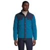 Men's Lands' End Quilted Stretch Down Jacket -Cheap Mens Casual Outdoor Clothing Store 5465029 Baltic Teal