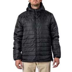 Men's Sonoma Goods For Life® Hooded Puffy Jacket -Cheap Mens Casual Outdoor Clothing Store 5470837 Black