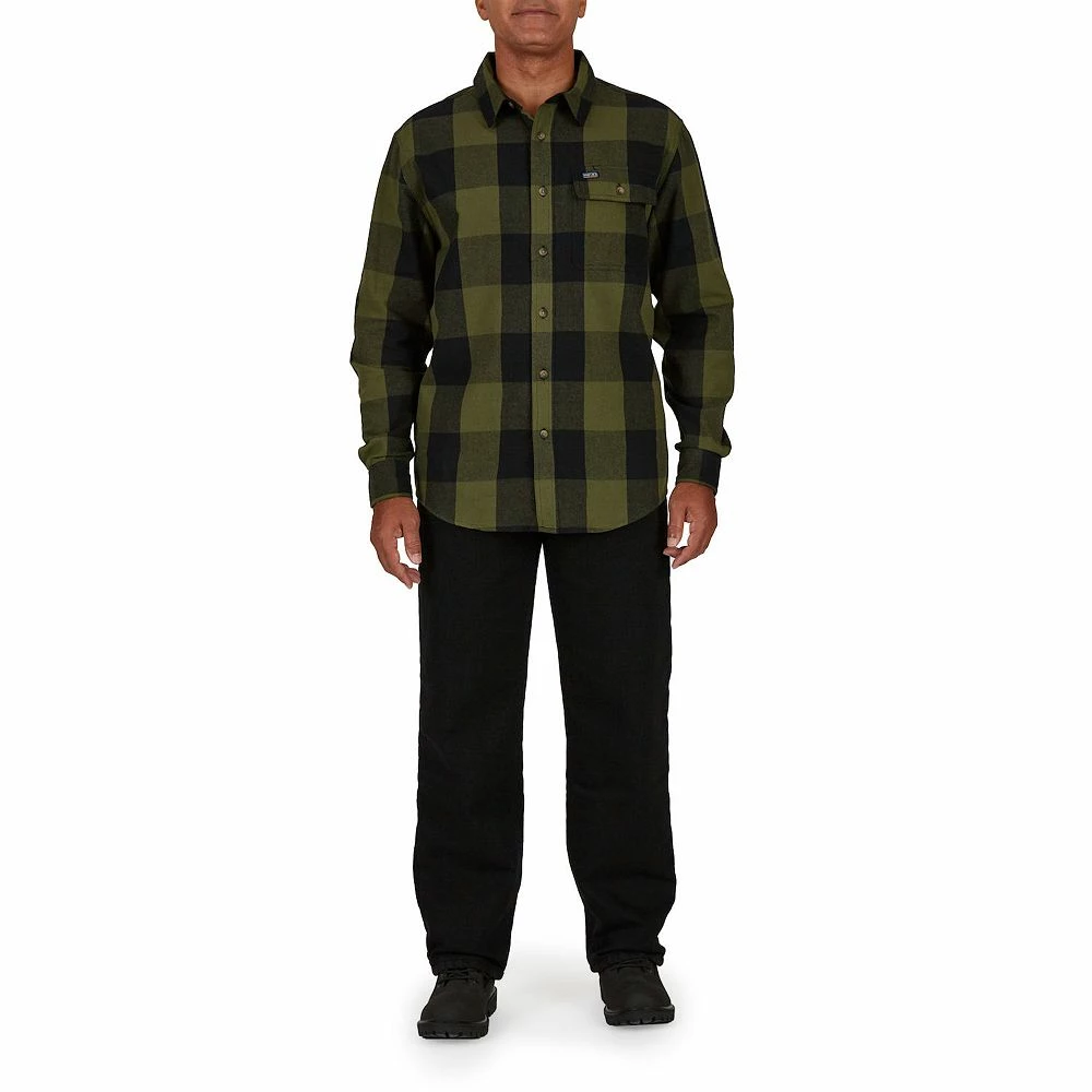 Men's Smith's Workwear Relaxed-Fit Buffalo Fleece-Lined 5-Pocket Jeans 7 Men's Smith's Workwear Relaxed-Fit Buffalo Fleece-Lined 5-Pocket Jeans - Image 5