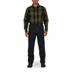 Men's Smith's Workwear Relaxed-Fit Camo Fleece-Lined 5-Pocket Jeans -Cheap Mens Casual Outdoor Clothing Store 5496895 ALT4