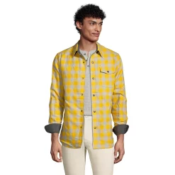 Men's Lands' End Reversible Shirt Jacket
