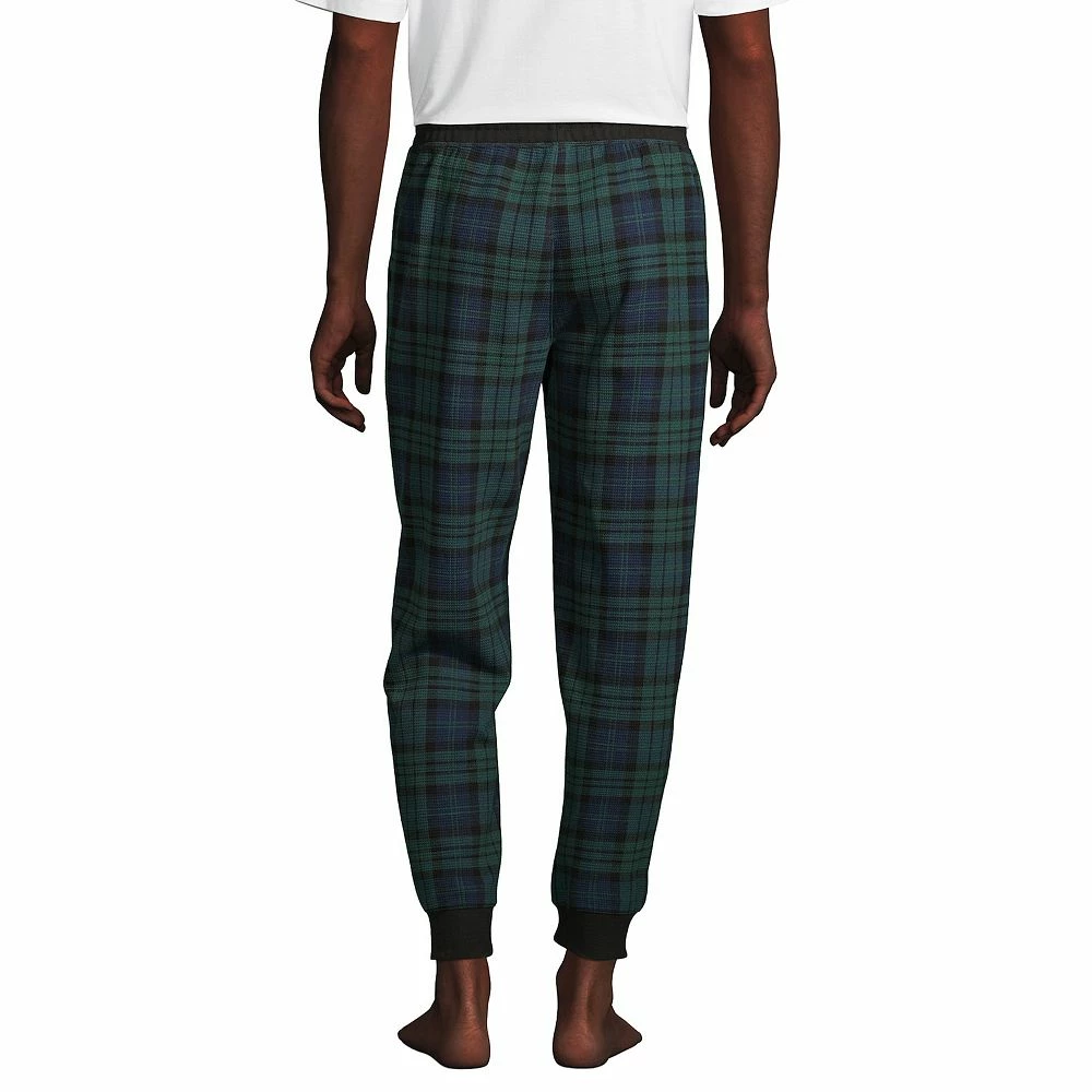 Men's Lands' End Waffle Jogger Pajama Pants 8 Men's Lands' End Waffle Jogger Pajama Pants - Image 6
