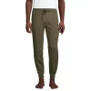 Men's Lands' End Waffle Jogger Pajama Pants -Cheap Mens Casual Outdoor Clothing Store 5500525 Forest Moss