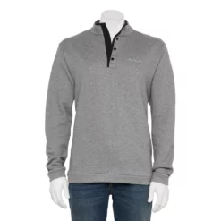 Men's Columbia Hart Mountain™ Half Snap Shirt -Cheap Mens Casual Outdoor Clothing Store 5549594 Charcoal Heather