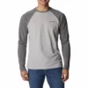 Men's Columbia Thistletown Hills™ Raglan Tee 1 Men's Columbia Thistletown Hills™ Raglan Tee -Cheap Mens Casual Outdoor Clothing Store 5550649 Columbia Gray Heather