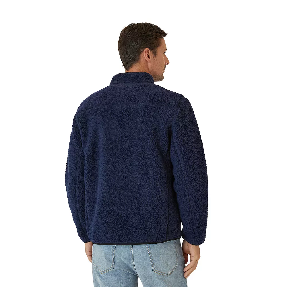 Men's Eddie Bauer Faux Shearling Jacket 7 Men's Eddie Bauer Faux Shearling Jacket - Image 5