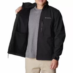 Men's Columbia Cruiser Valley Softshell Jacket -Cheap Mens Casual Outdoor Clothing Store 5567522 ALT3