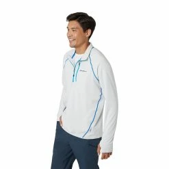 Men's Eddie Bauer Atlas Grid Quarter Zip Pullover 19 Men's Eddie Bauer Atlas Grid Quarter Zip Pullover -Cheap Mens Casual Outdoor Clothing Store 5568119 ALT2