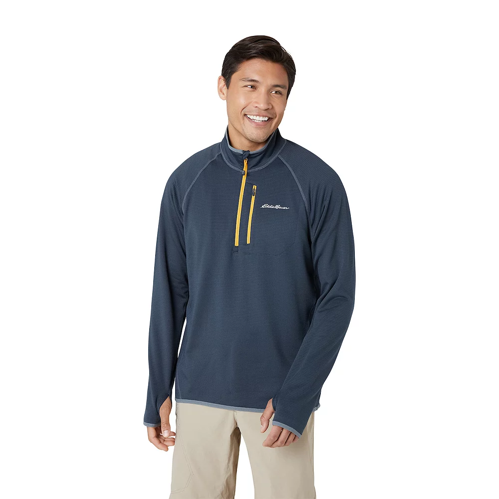 Men's Eddie Bauer Atlas Grid Quarter Zip Pullover 8 Men's Eddie Bauer Atlas Grid Quarter Zip Pullover - Image 6